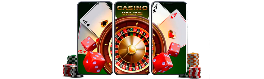 Bild von Roulette, Poker und Casino-Chips im Online Casino Schweiz